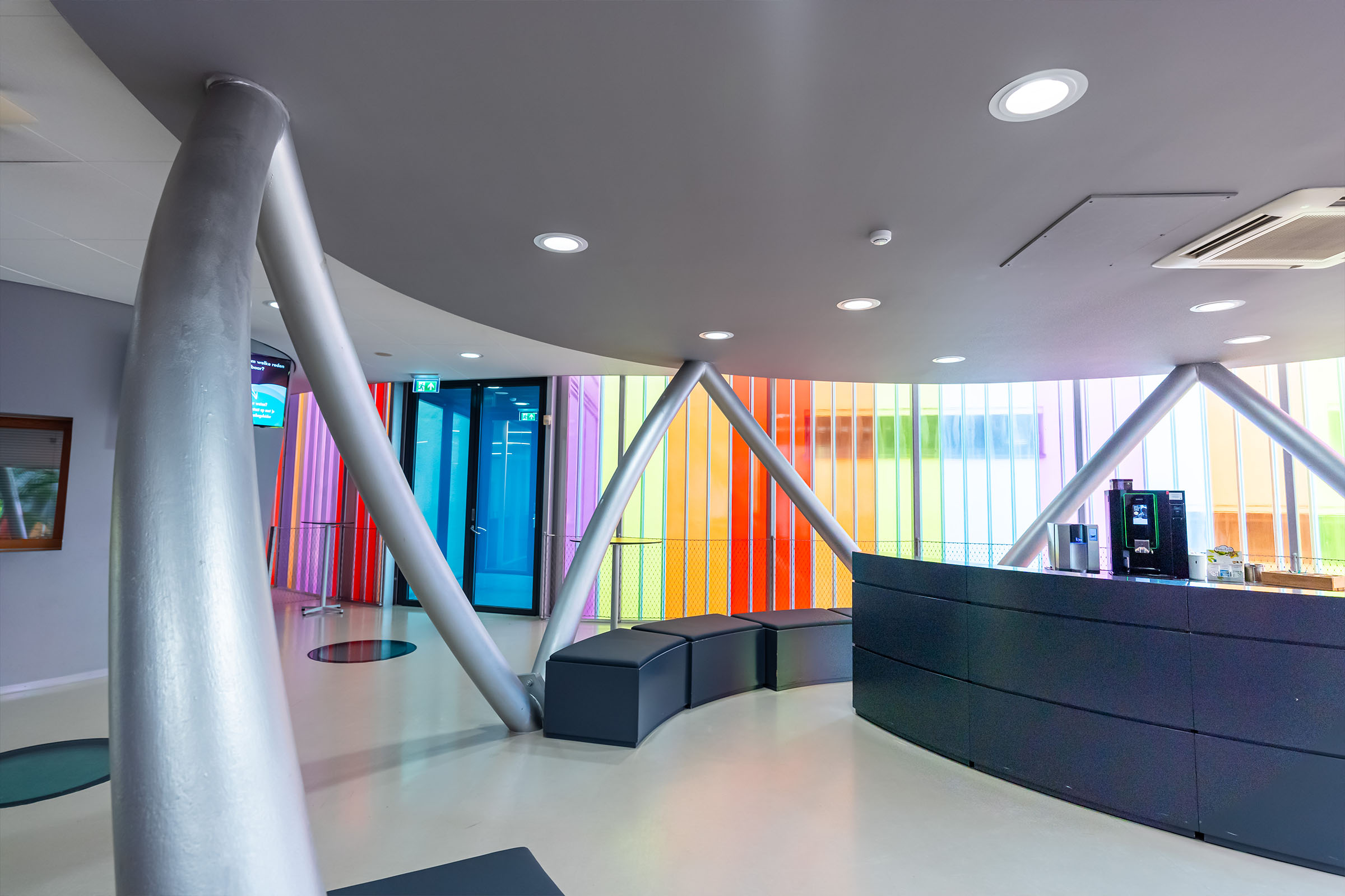 Verlichting DaVinci college Lumeco