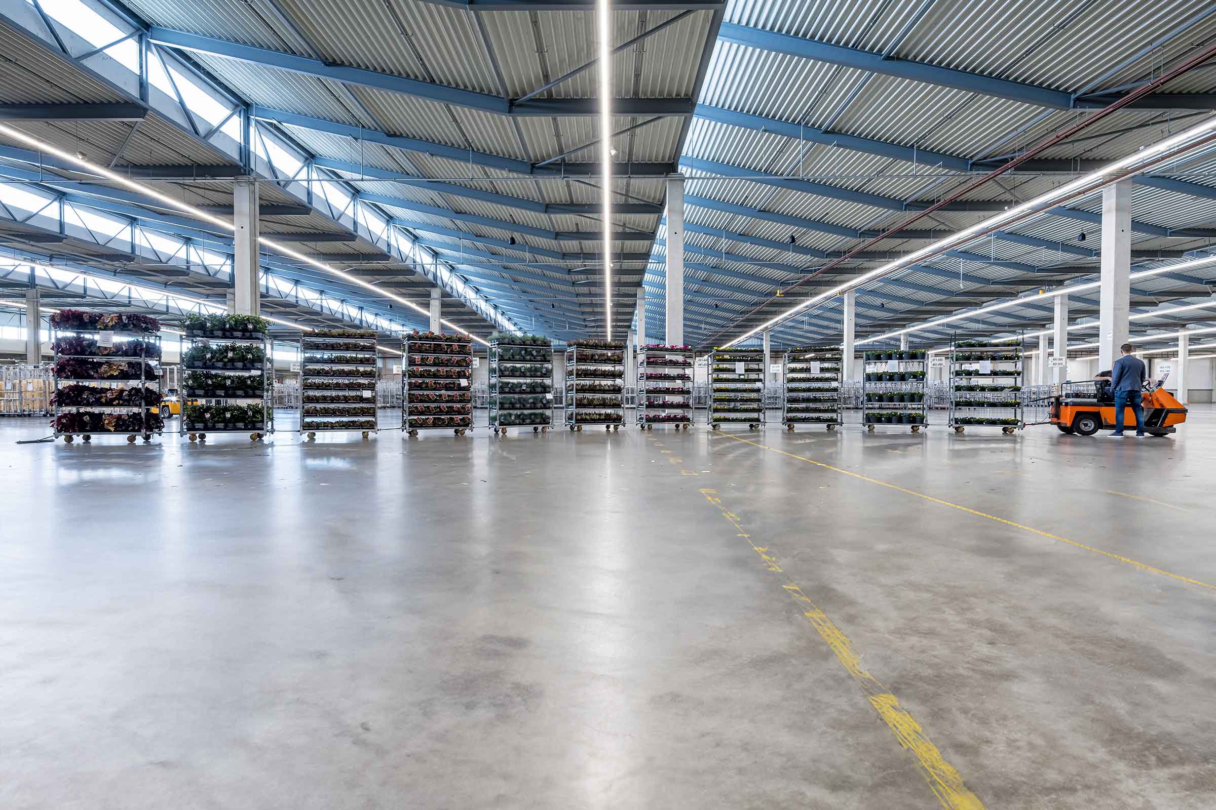 Verlichting voor bedrijfshallen LED