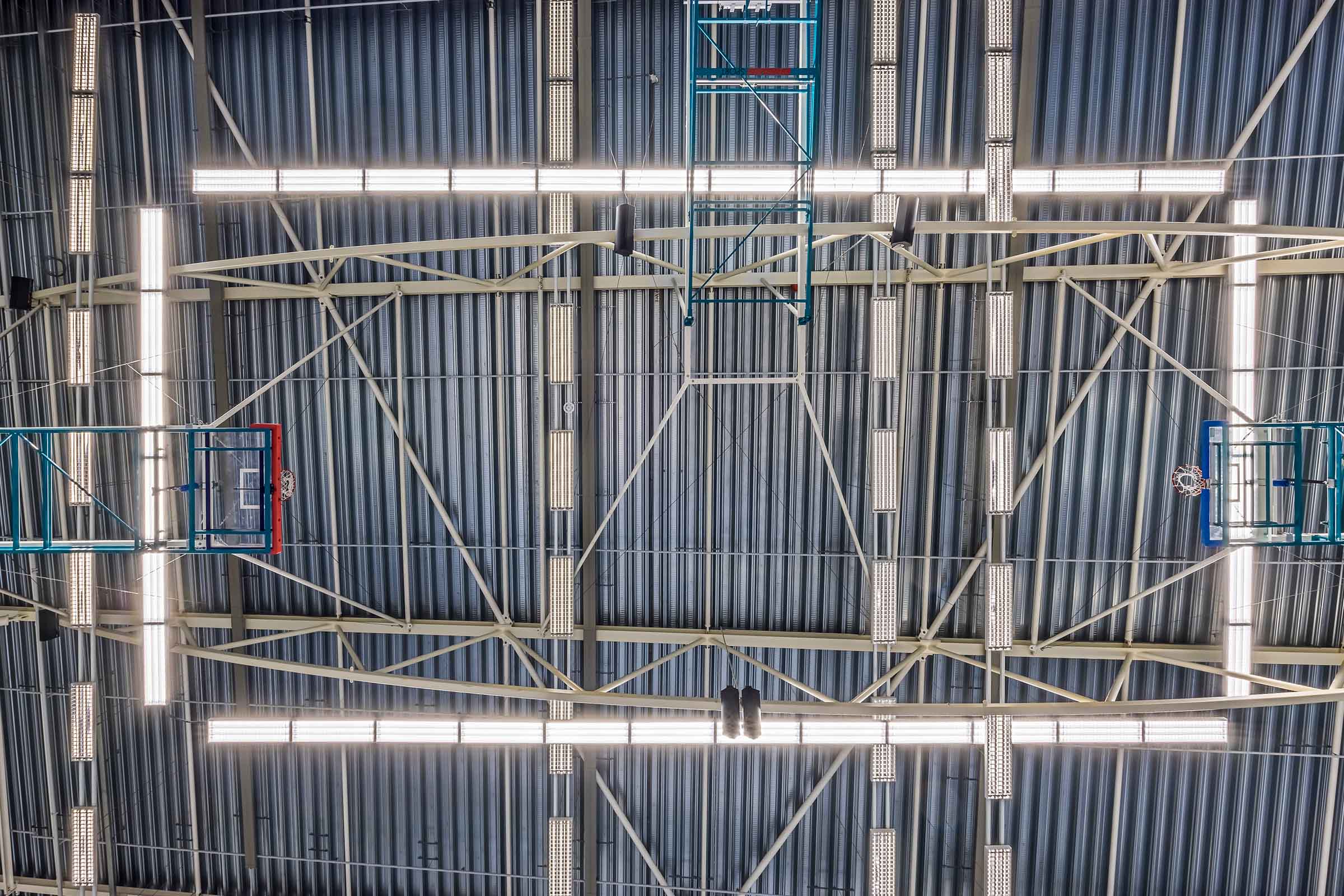 Verlichting voor sporthallen