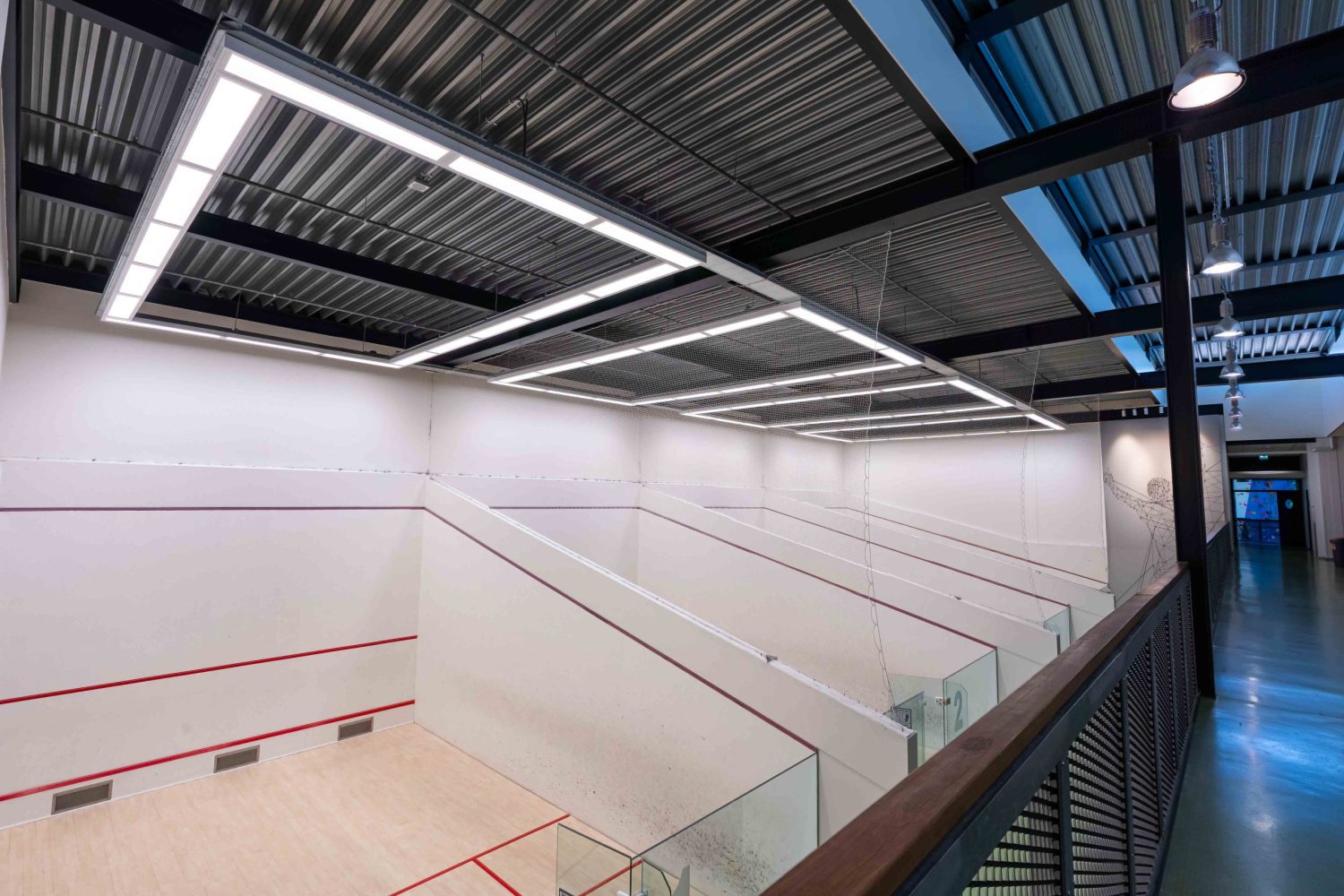 LED verlichting squash
