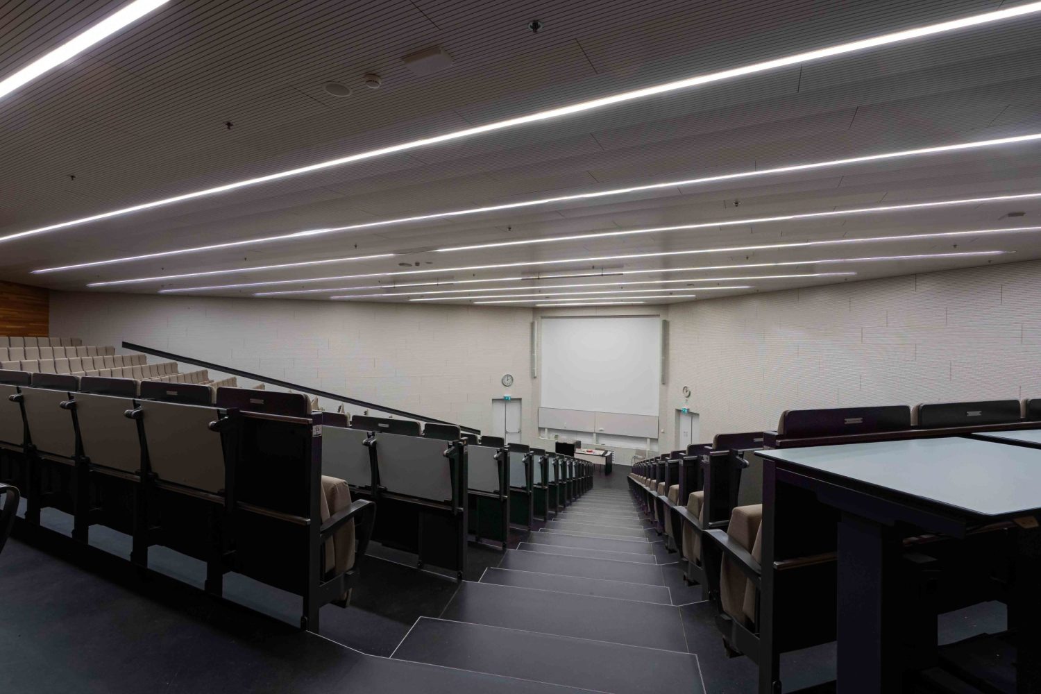 Collegezaal verlichting