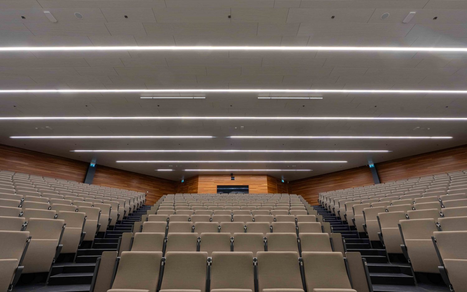 LED verlichting collegezaal