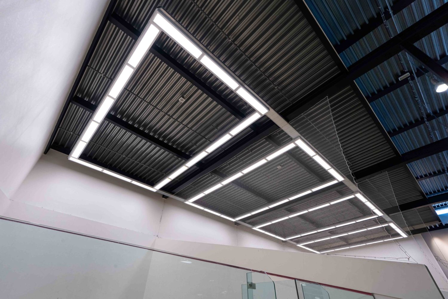 Verlichting squashbaan