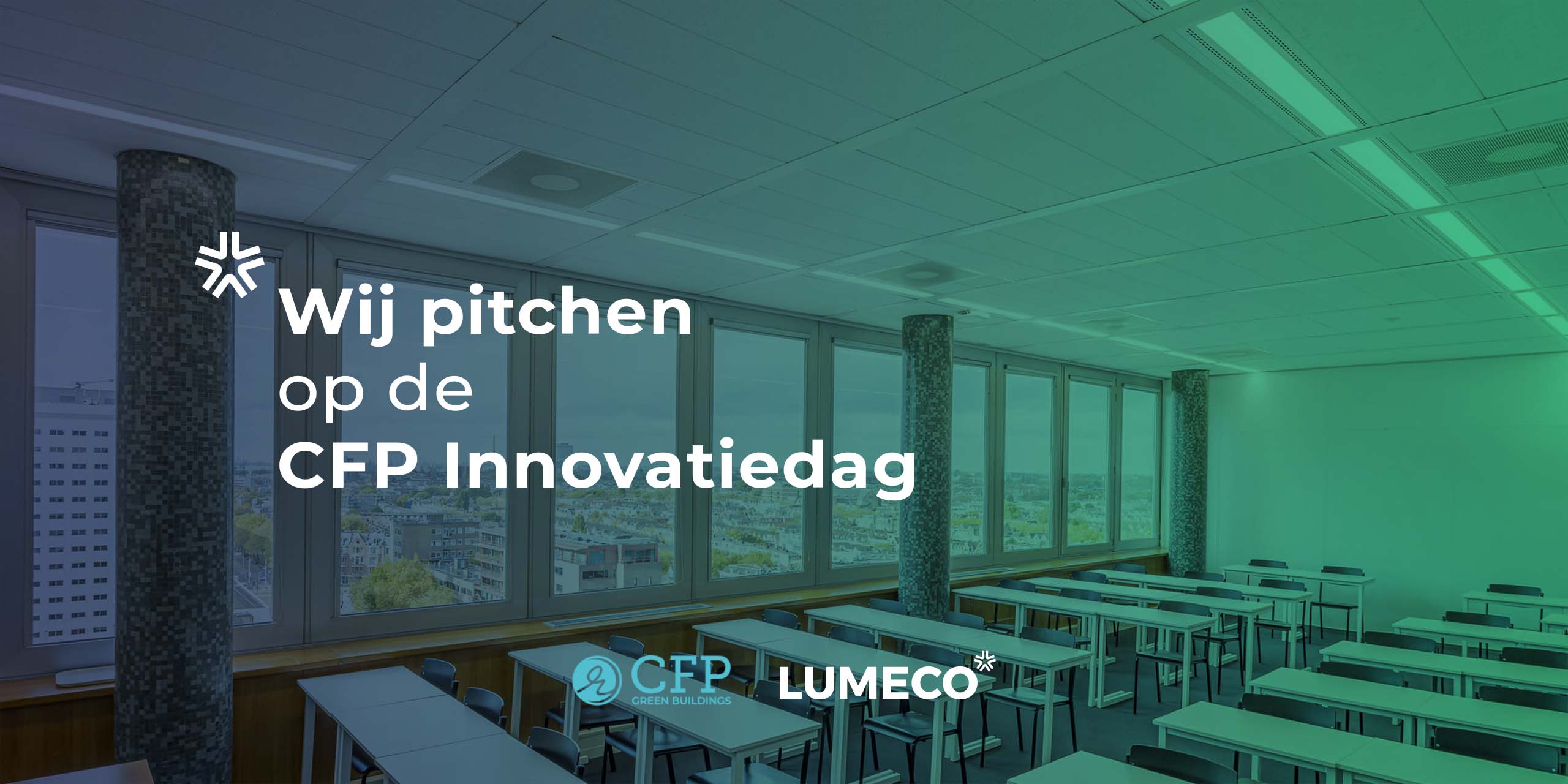 Lumeco pitcht CFP Innovatiedag