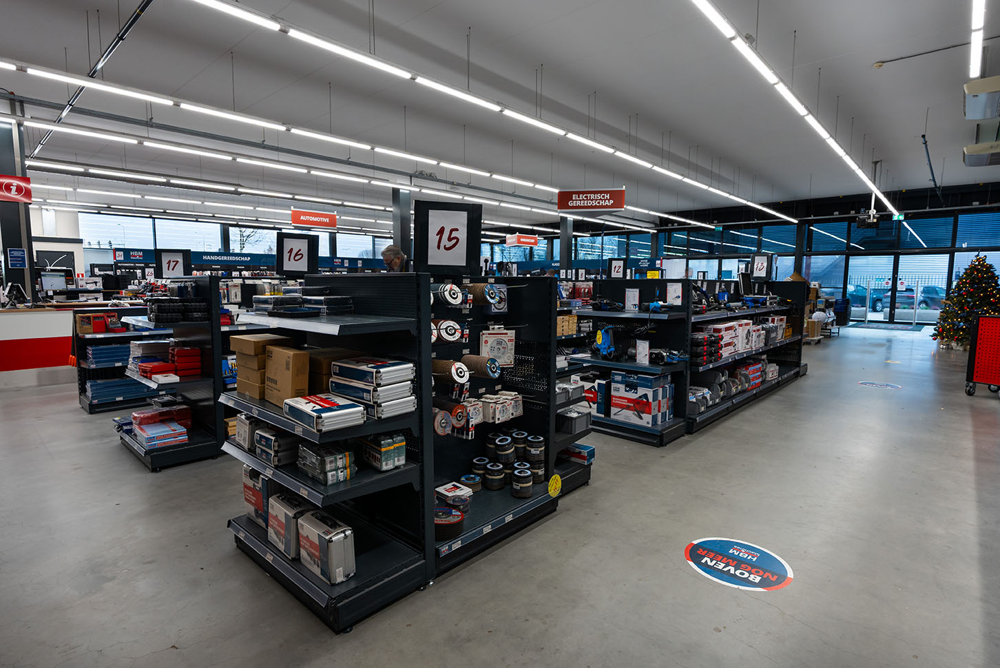 Showroom winkelverlichting