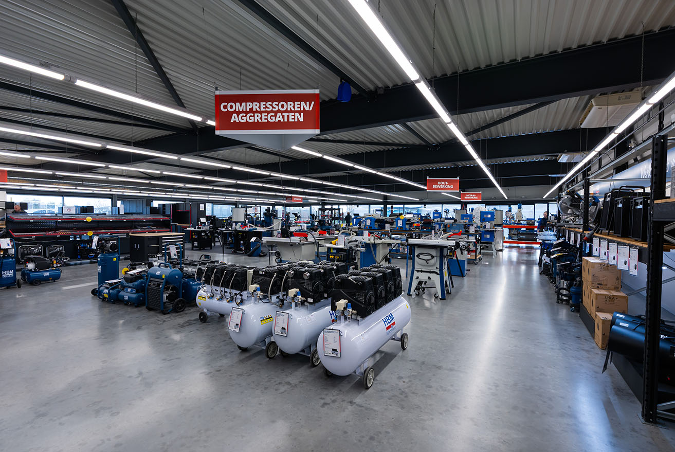 LED verlichting HBM Machines