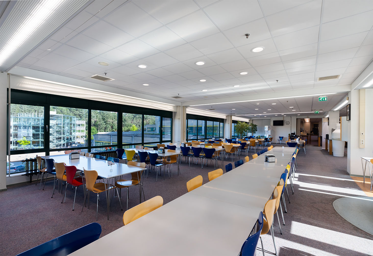 Kantineverlichting ziekenhuis