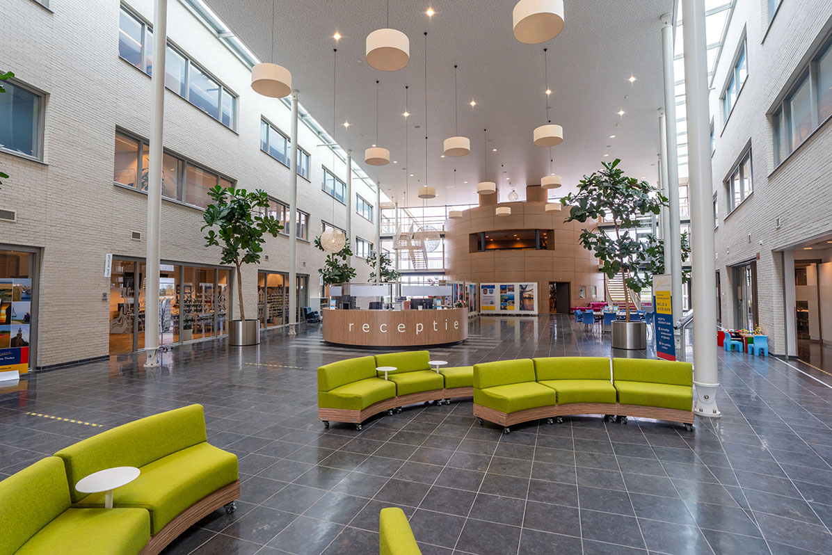 LED gemeentehuis entree