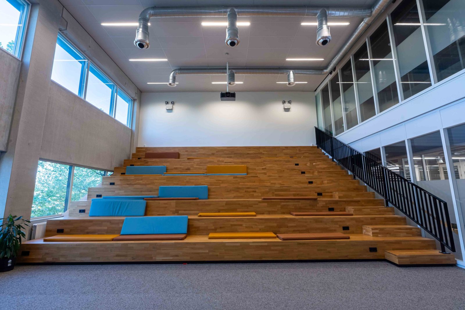 Collegezaal verlichting