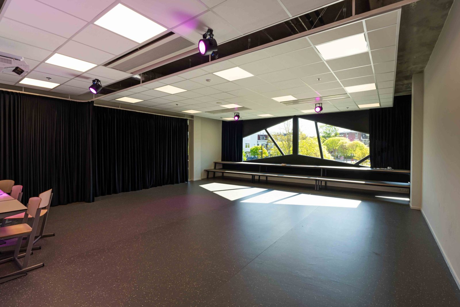 LED voor danslokaal