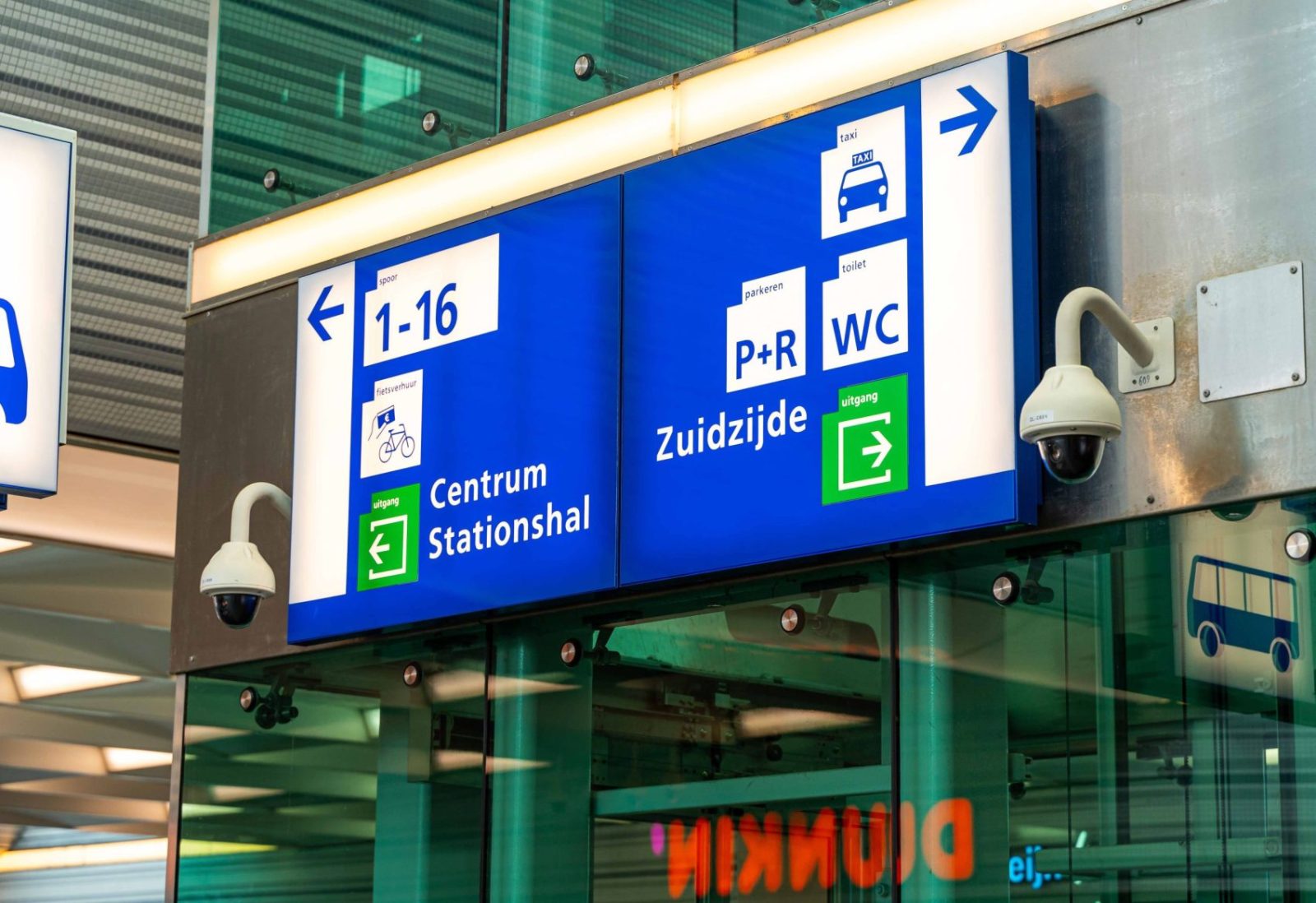 stationsborden LED verlichting