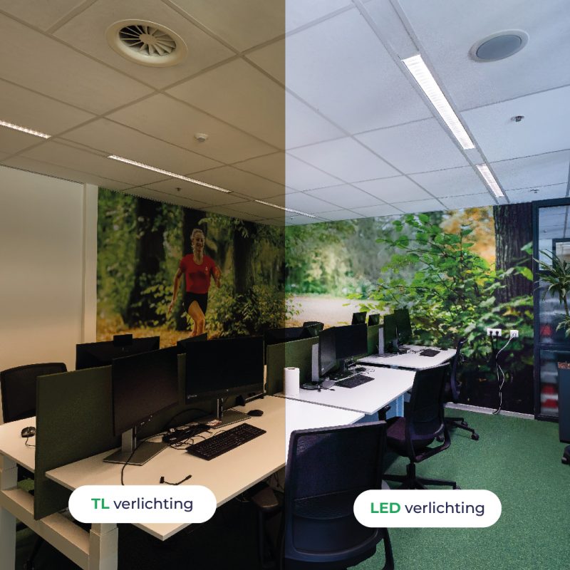 TL naar LED besparing